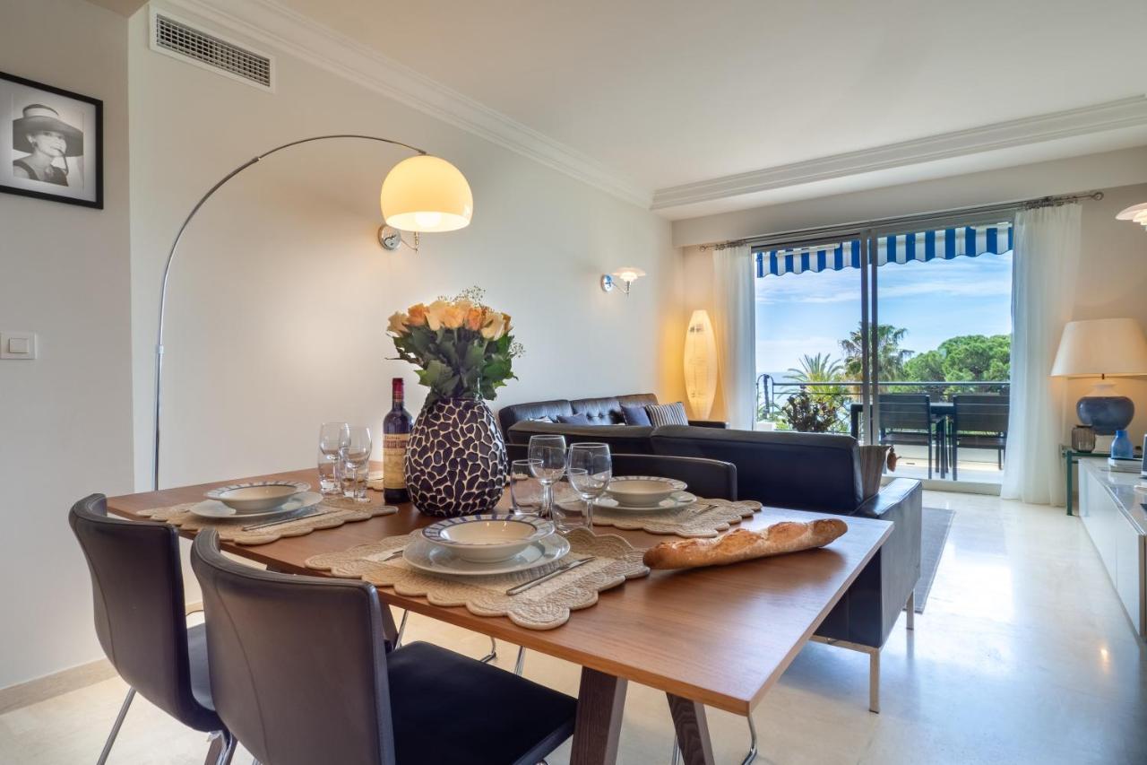 Cannes Croisette Superbe 3P Front De Mer Luaran gambar