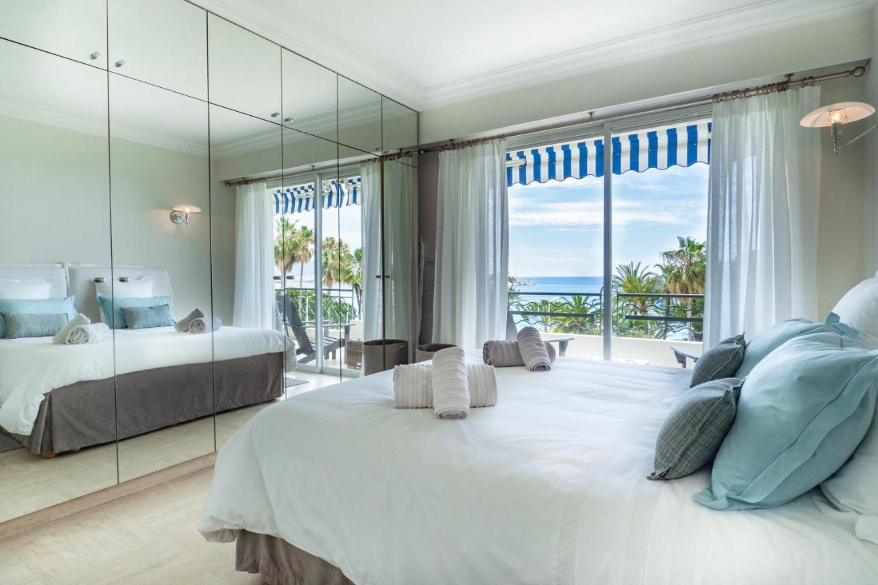 Cannes Croisette Superbe 3P Front De Mer Luaran gambar
