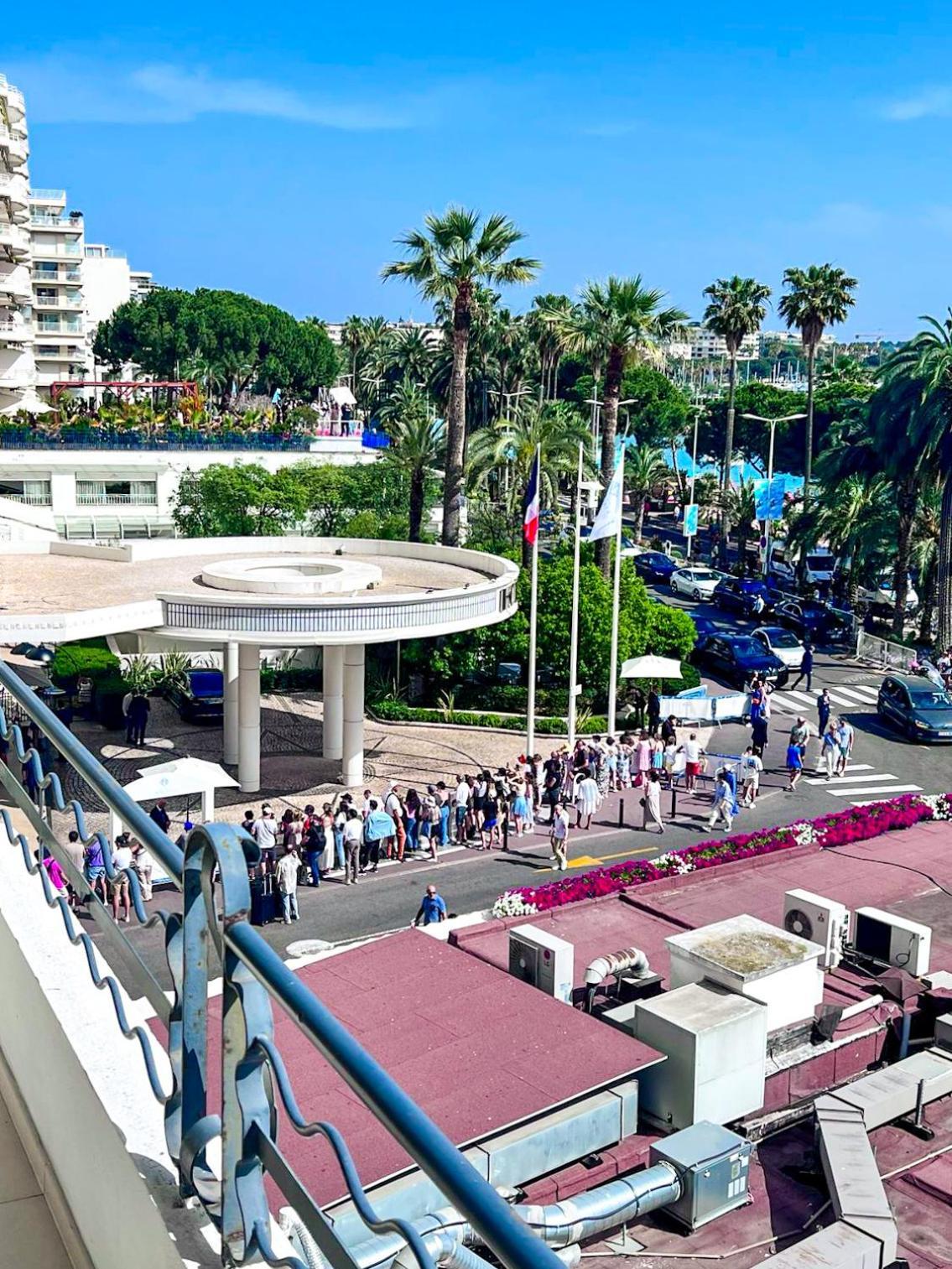 Cannes Croisette Superbe 3P Front De Mer Luaran gambar